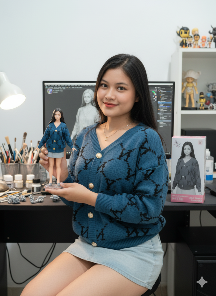 Viral di Medsos! Rahasia di Balik Foto Miniatur & Figur AI yang Memukau