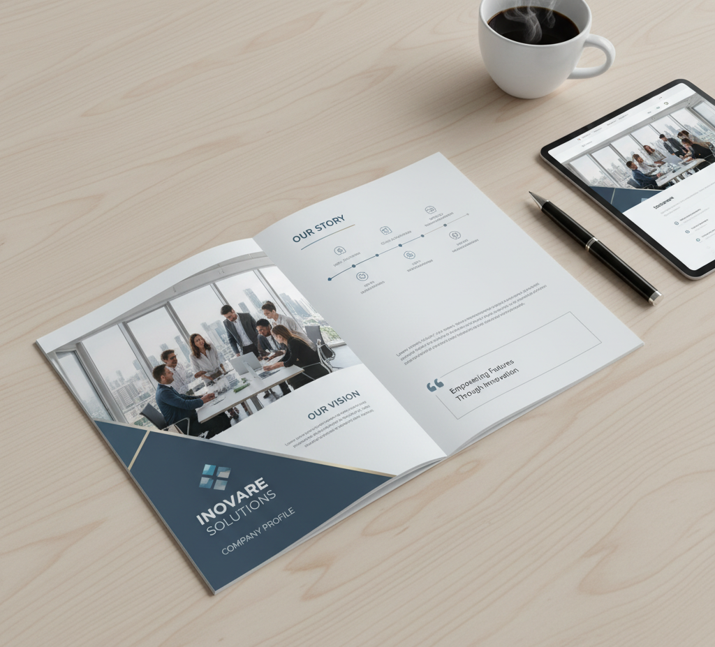 Mengapa Bisnis Anda Butuh Company Profile Profesional dan Bagaimana Membuatnya