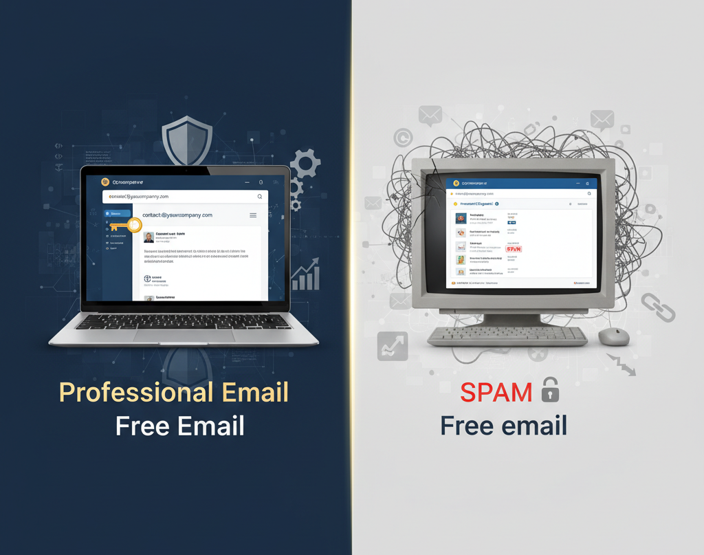 Edukasi: Manfaat Email Profesional dengan Domain Sendiri Dibanding Email Gratis