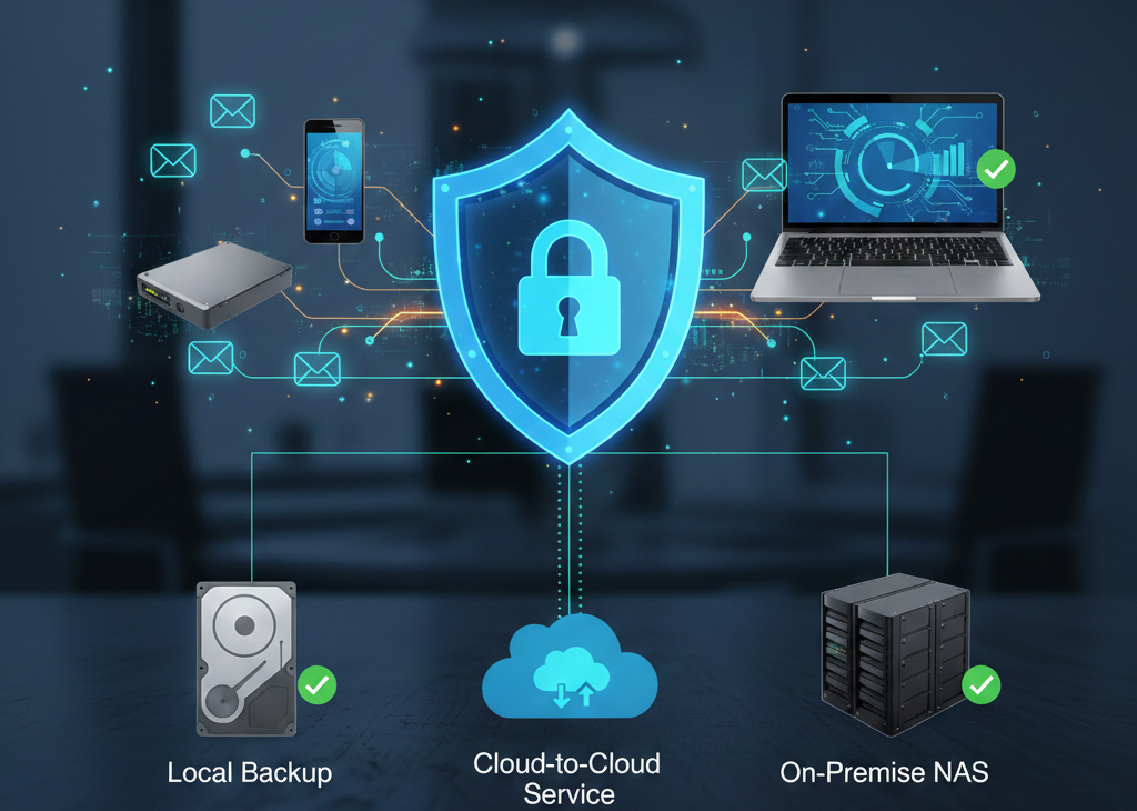 Cara Sederhana Mem-backup Email Bisnis Anda agar Data Tetap Aman