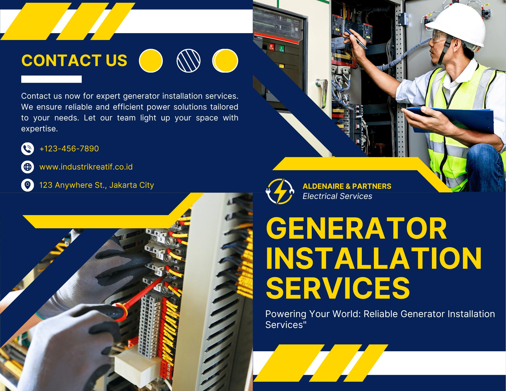 Jasa Desain Brosur 2 Lipat