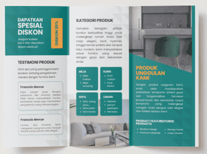 Jasa Desain Brosur 3 Lipat