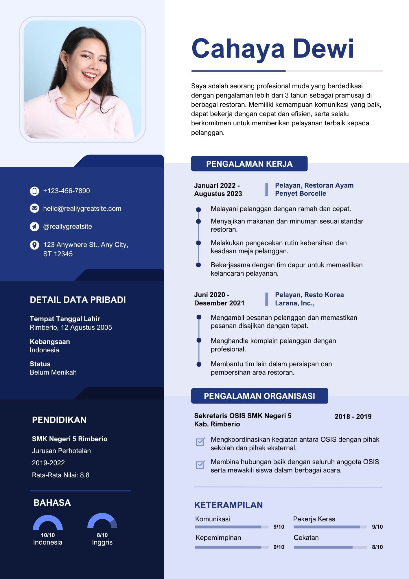 jasa pembuatan cv lamaran kerja