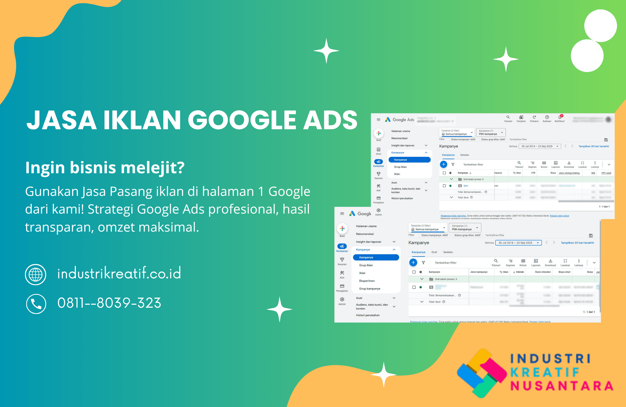 Jasa Iklan Google Ads, Jasa Google Ads, Jasa Pasang iklan di halaman 1 Google,